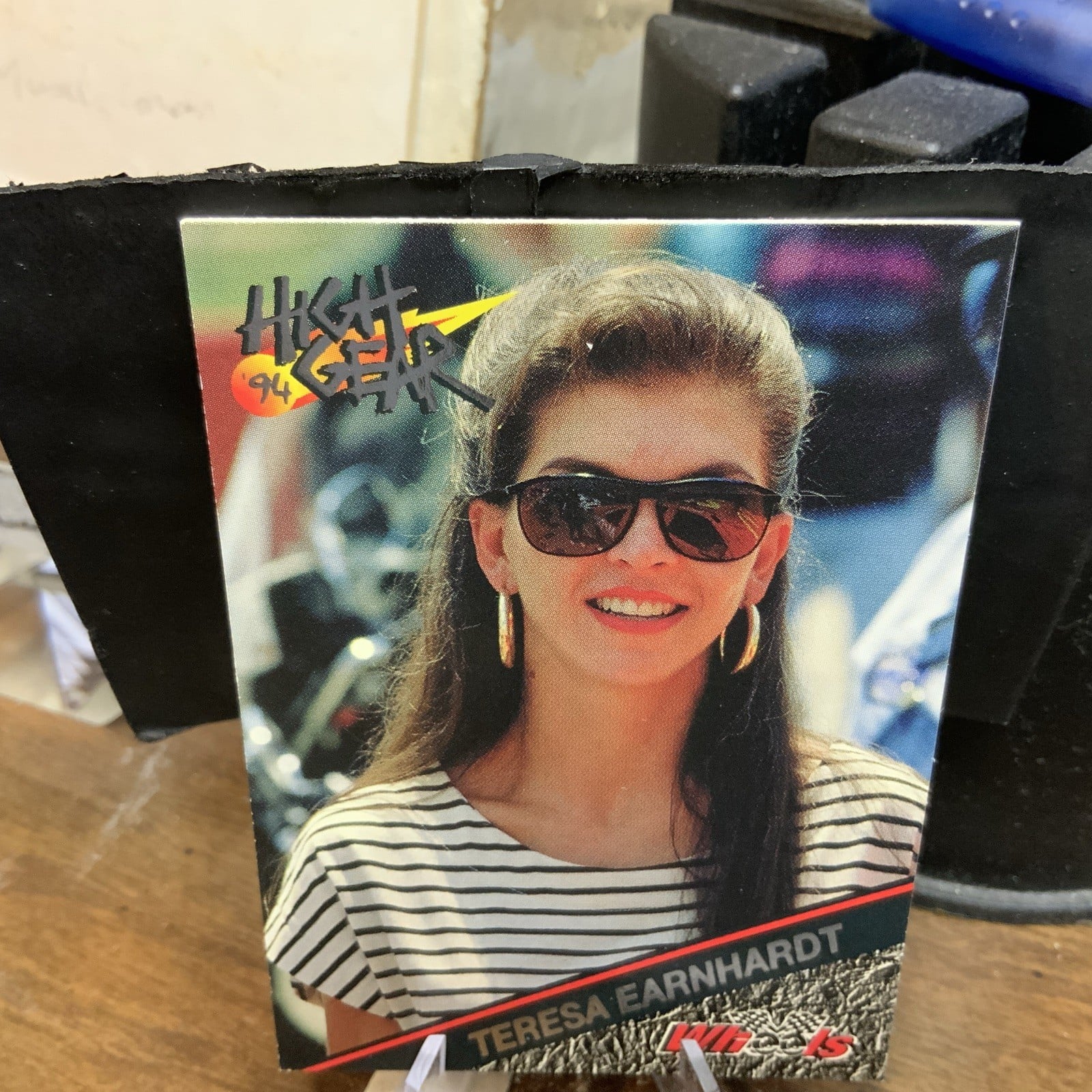 Teresa Earnhardt 1994 Wheels High Gear Rookie Card NASCAR Racing #184