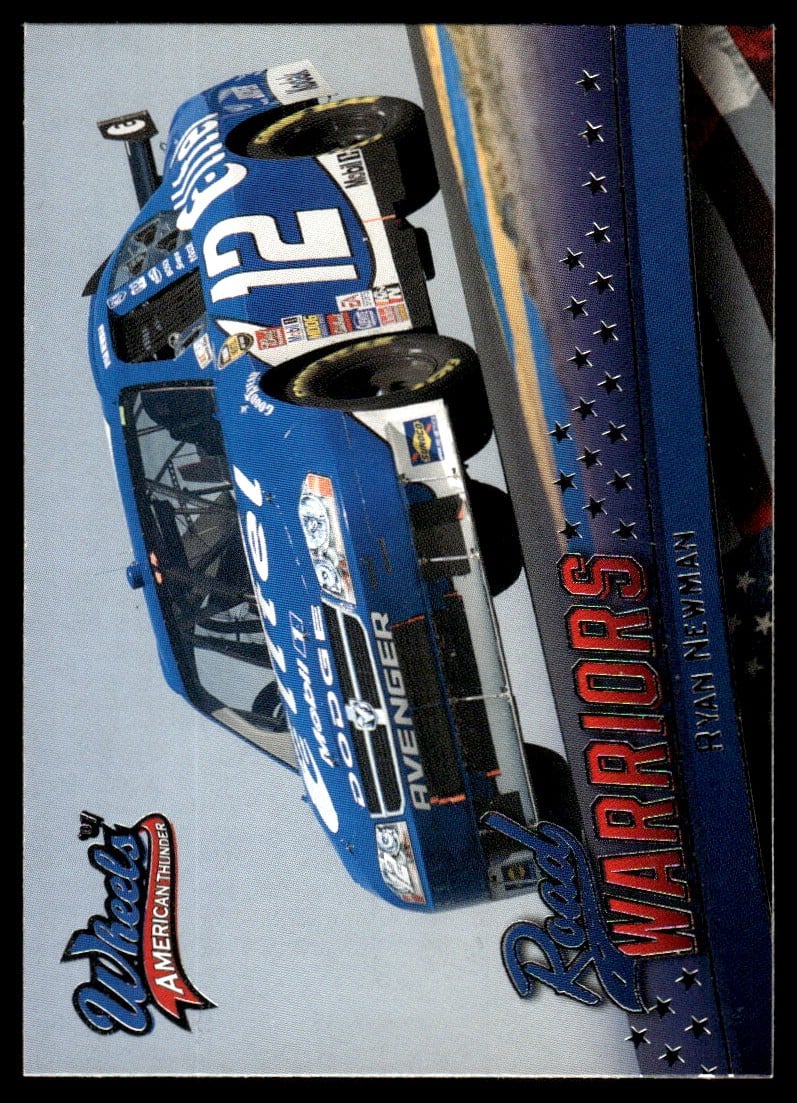 Ryan Newman 2007 Wheels American Thunder #62 NASCAR READ FREE SHIP AutographDen