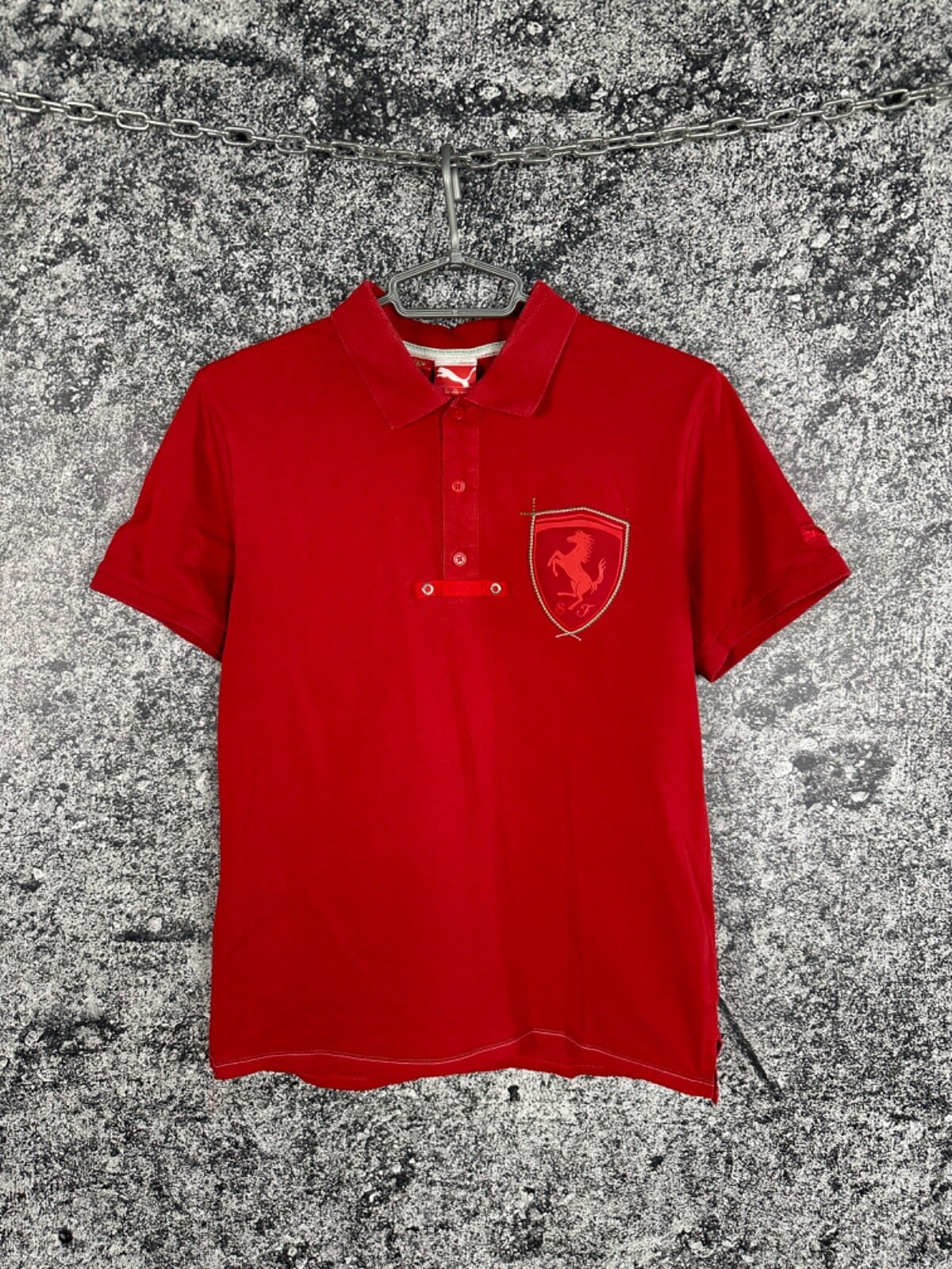 Men’s Puma Ferrari Racing Polo Shirt F1 Official Product Size S Small