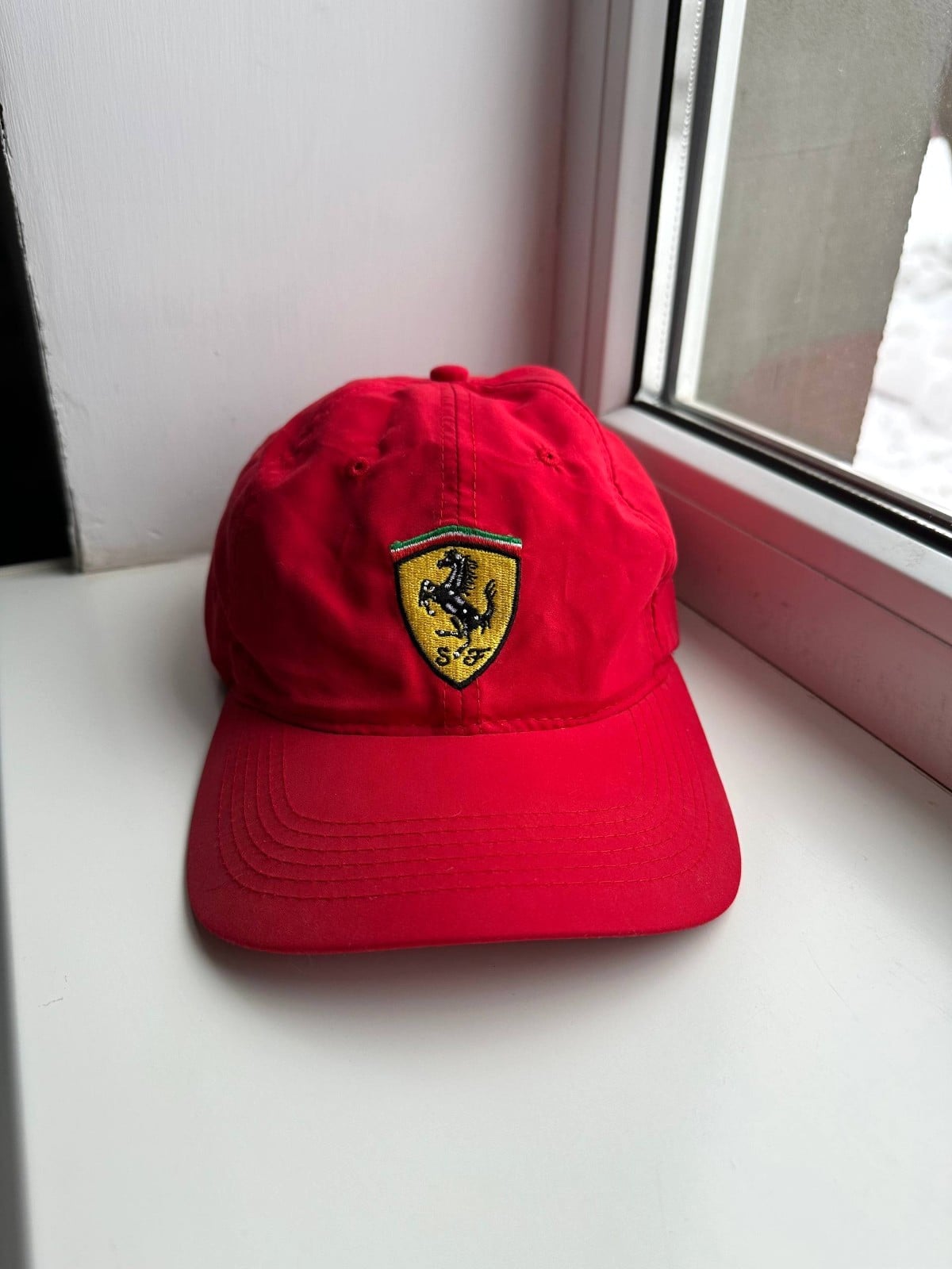 Ferrari F1 Vintage 90s Racing Cap Hat Red Size Adjustable Official Product